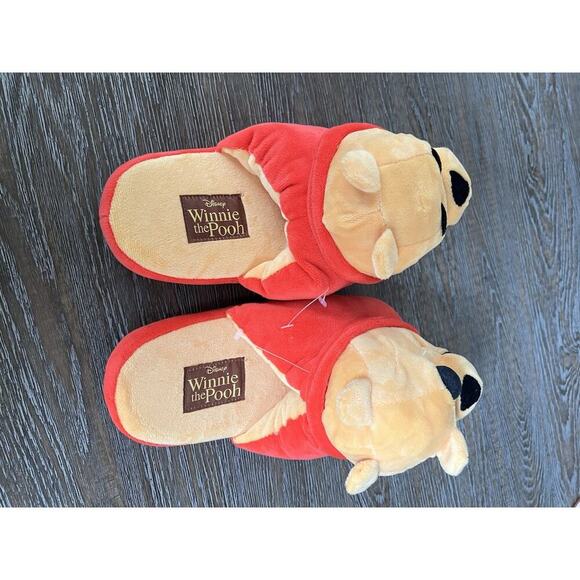 Disney Winnie the Pooh Plush Slippers Size 7/8 New Vintage - Picture 8 of 13